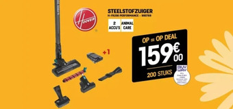 Electro Depot Steelstofzuiger aanbieding