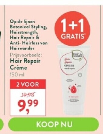Hair repair crème 150 ml