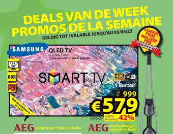 ElectroStock Samsung oled tv aanbieding
