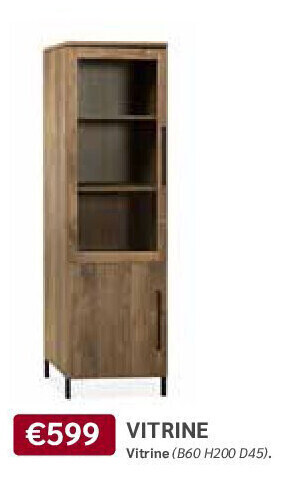 Crack Vitrine aanbieding