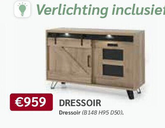 Crack Dressoir aanbieding