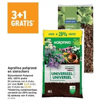 GAMMA Agrofi no potgrond en sierschors aanbieding