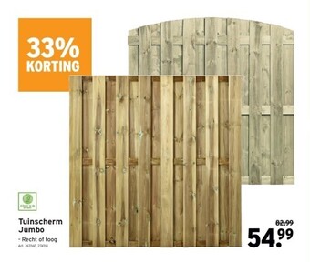 GAMMA Tuinscherm jumbo aanbieding