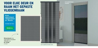 GAMMA Livn voorzethor excellent 100x140 cm aanbieding
