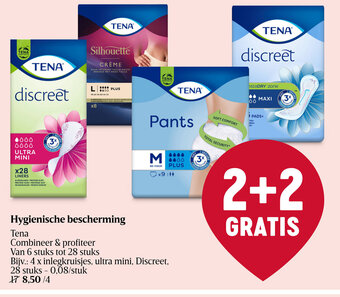 Delhaize Tena Hygienische Bescherming aanbieding