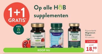 Holland & Barrett Magnesium Citraat 90 tabletten aanbieding