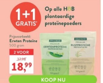 Holland & Barrett Erwten Proteïne 500 gram aanbieding