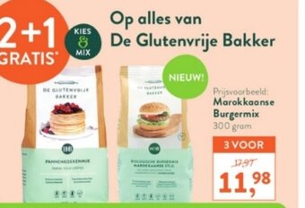 De Glutenvrije Bakker Marokkaanse Burgermix 300 gram