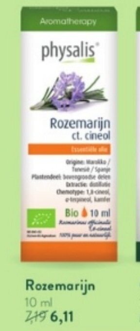 Holland & Barrett Physalis Rozemarijn 10ml aanbieding