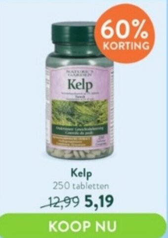 Holland & Barrett Kelp 250 tabletten aanbieding