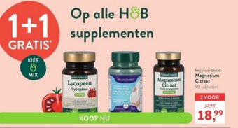 Holland & Barrett Magnesium Citraat 90 tabletten aanbieding