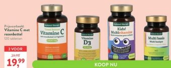 Holland & Barrett Vitamine C met rozenbottel 120 tabletten aanbieding