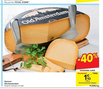 Carrefour Gamma old amsterdam aanbieding
