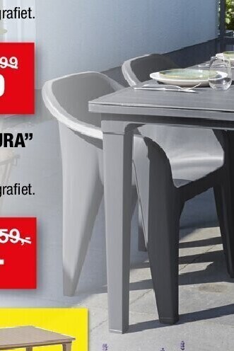 Hubo Stoel “almeria” aanbieding
