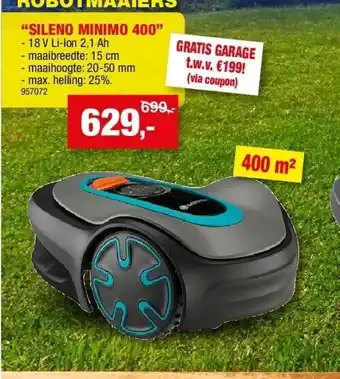 “sileno minimo 400” - 18 v li-ion 2,1 ah