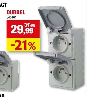 Hubo Dubbel aanbieding