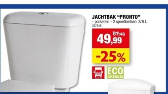 Hubo Jachtbak “pronto” aanbieding