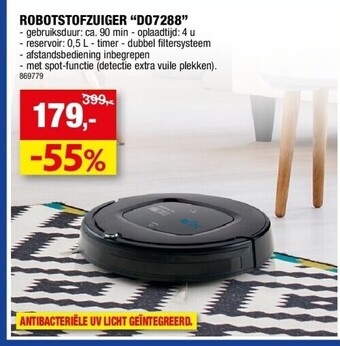 Hubo Robotstofzuiger “do7288” aanbieding