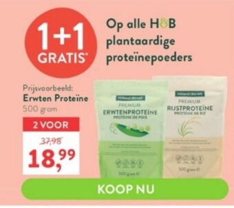 Holland & Barrett Erwten Proteïne 500 gram aanbieding