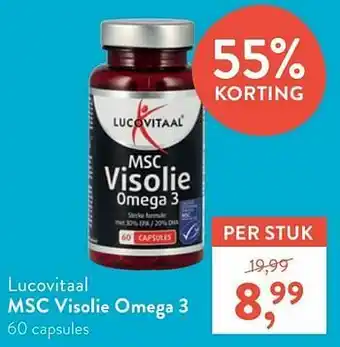 Lucovitaal msc visolie omega 3