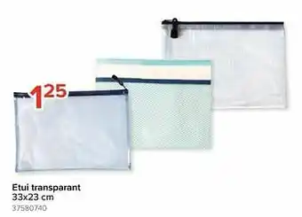 Etui transparant