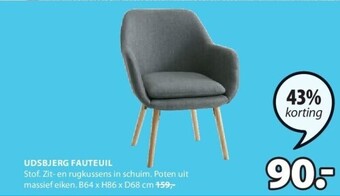 Jysk Udsbjerg fauteuil aanbieding