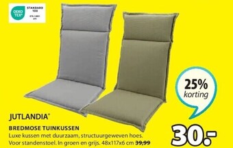 Jysk Bredmose tuinkussen aanbieding