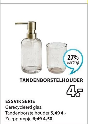 Jysk Essvik serie aanbieding