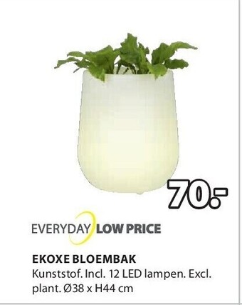 Jysk Ekoxe bloembak aanbieding