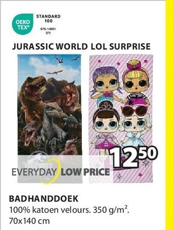 Jysk Badhanddoek aanbieding