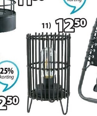 Jysk Gulspurv lamp op batterijen aanbieding