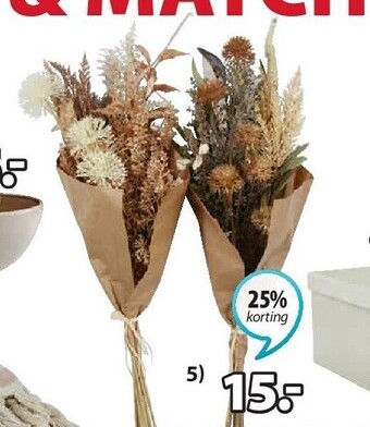 Jysk David kunstbloem aanbieding