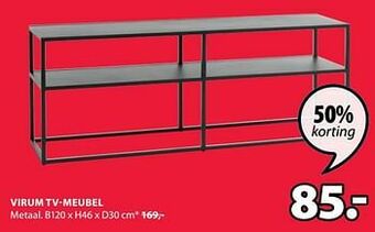 Jysk Virum tv-meubel aanbieding