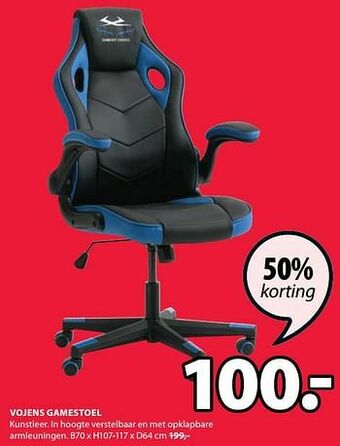 Jysk Vojens gamestoel aanbieding