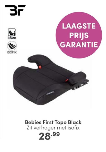 Baby & Tiener Bebies First Topo Black aanbieding
