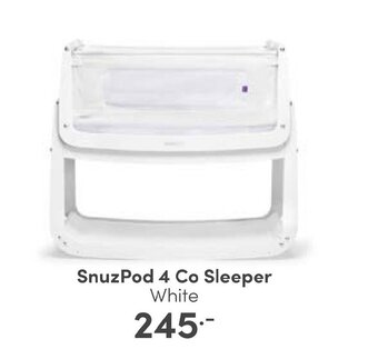 Baby & Tiener SnuzPod 4 Co Sleeper White aanbieding