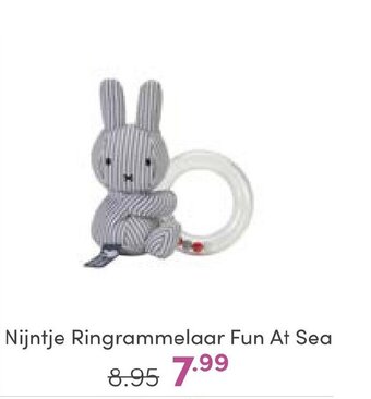 Baby & Tiener Nijntje Ringrammelaar Fun At Sea aanbieding