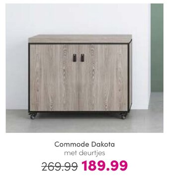 Baby & Tiener Commode Dakota met deurtjes aanbieding