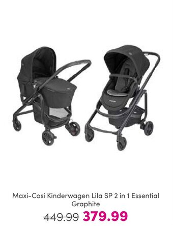 Maxi-Cosi Kinderwagen Lila SP 2 in 1 Essential Graphite