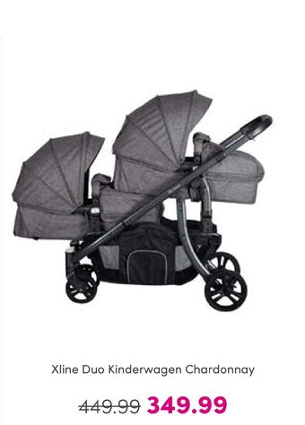 Baby & Tiener Xline Duo Kinderwagen Chardonnay aanbieding