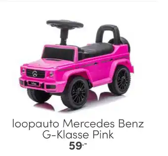 Baby & Tiener loopauto Mercedes Benz G-Klasse Pink aanbieding