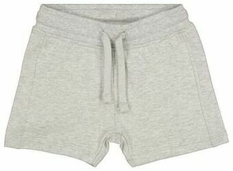 HEMA HEMA Baby Sweatshort Grijsmelange (grijsmelange) aanbieding