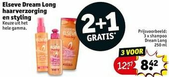 Kruidvat Shampoo dream long aanbieding