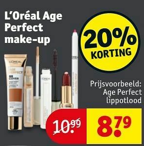 Kruidvat Age perfect lippotlood aanbieding