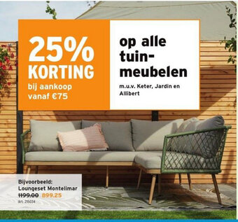 GAMMA Loungeset Montelimar aanbieding