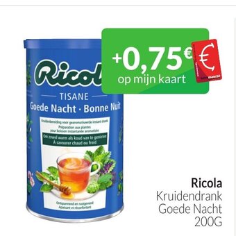 Ricola Kruidendrank Goede Nacht 200G