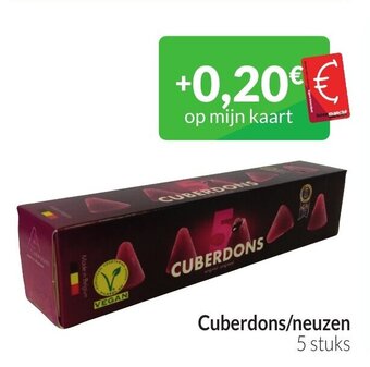 Intermarché Cuberdons/neuzen 5 stuks aanbieding
