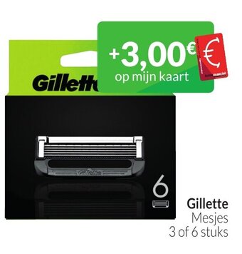 Intermarché Gillette Mesjes aanbieding