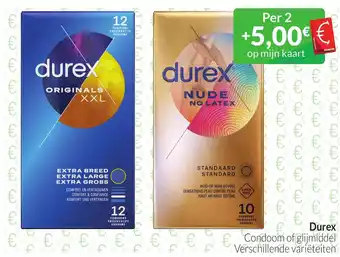 Intermarché Durex Condoom of glijmiddel aanbieding