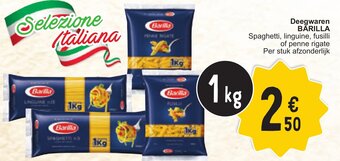 Cora BARILLA Deegwaren 1KG aanbieding